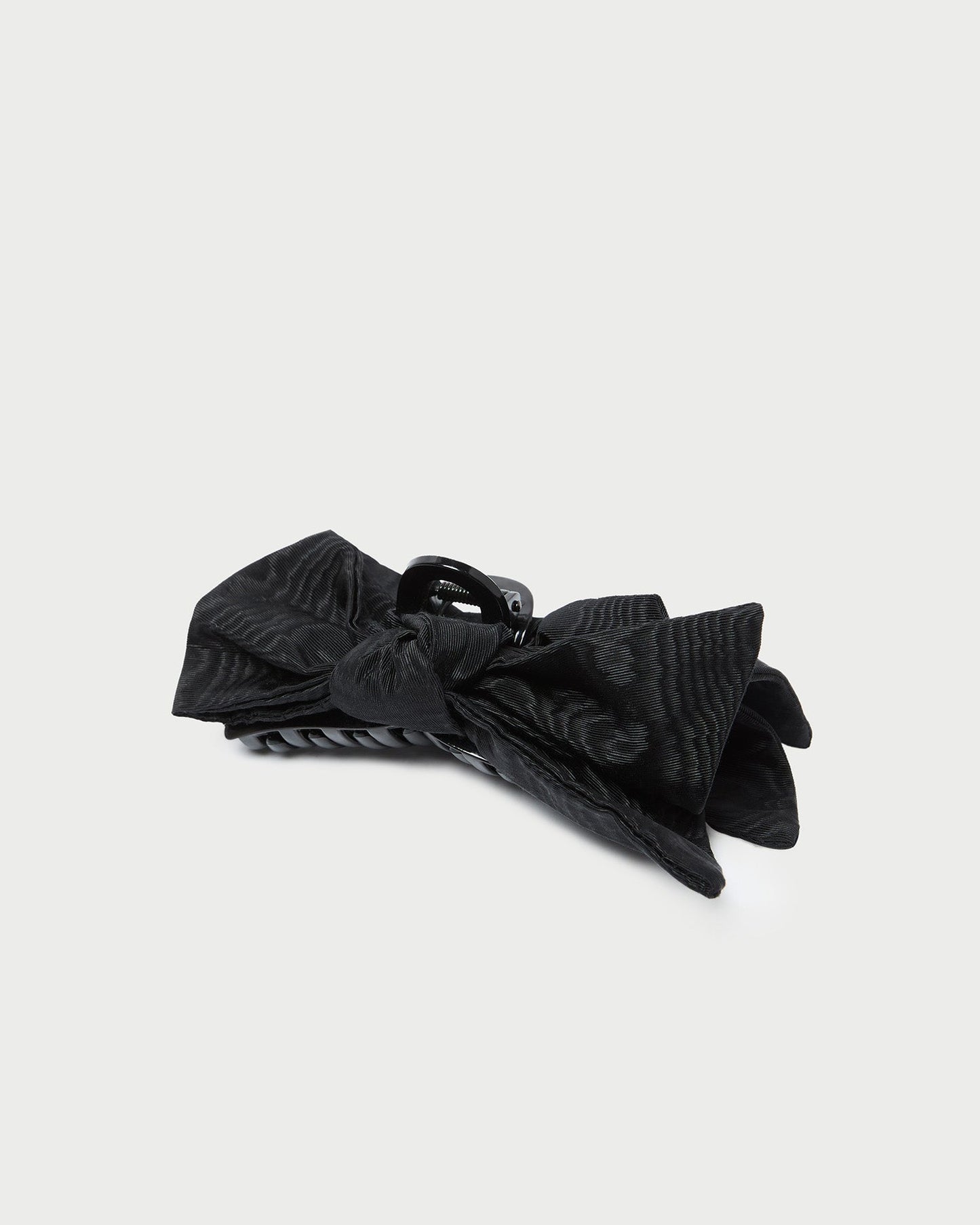 Anika Black Bow Claw Clip