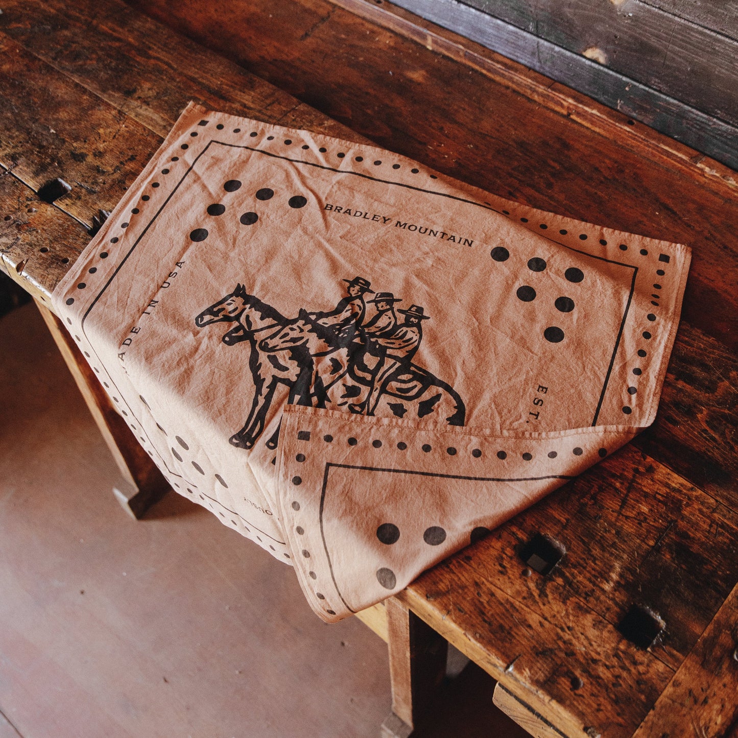 Wrangler Bandana - Tobacco