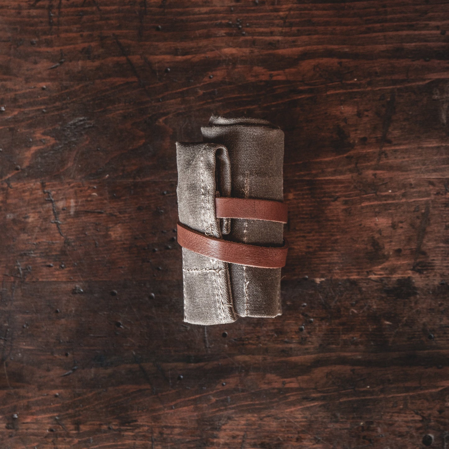 Knife Roll - Field Tan