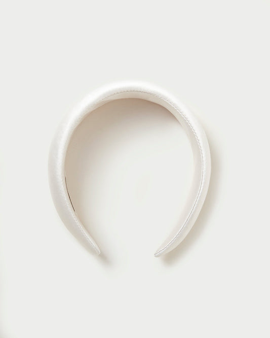 Bellamy Cream Satin Headband