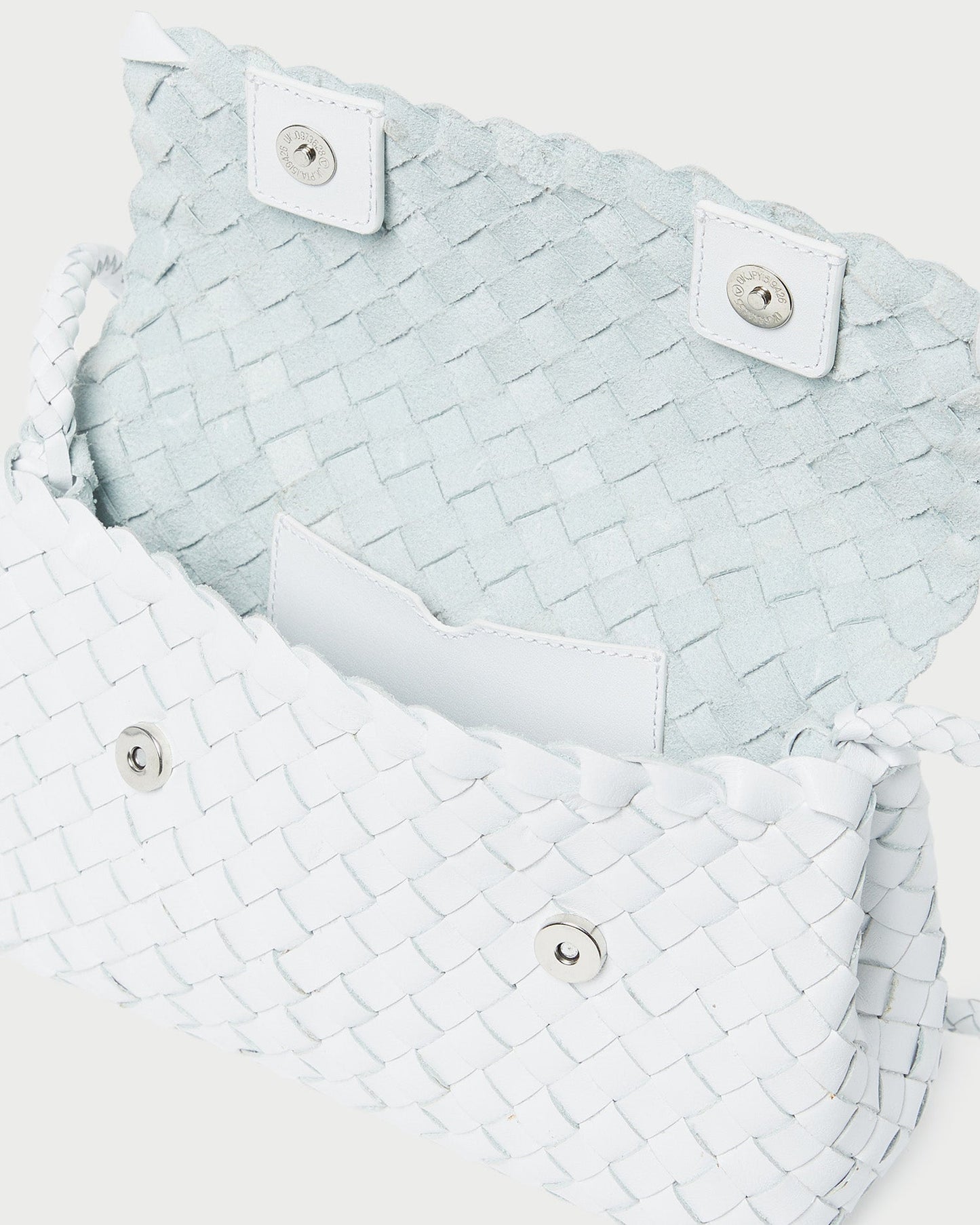 Billie White Leather Shoulder Bag