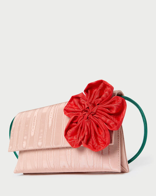 Charlee Blush Flower Shoulder Bag