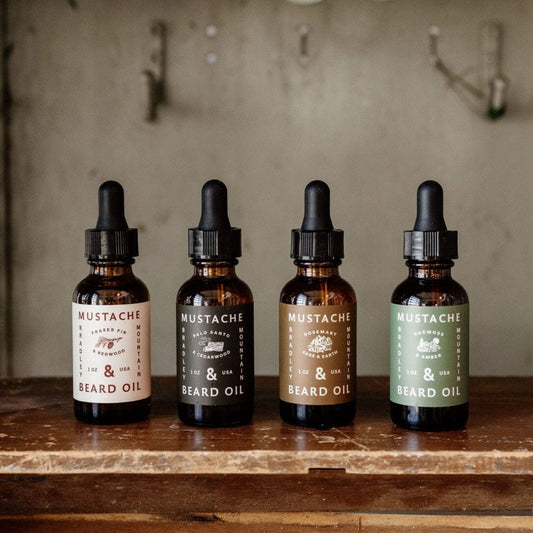 Mustache & Beard Oil - Rosemary & Sage