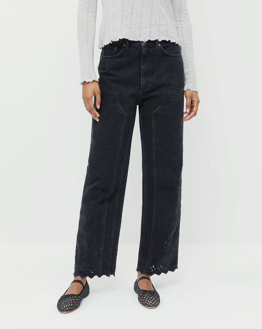 Demi Embroidered Pant