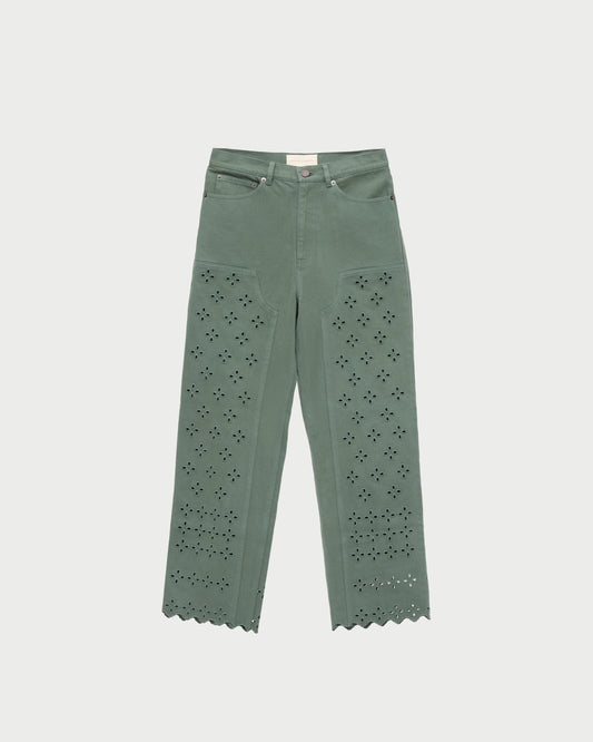 Demi Embroidered Pant