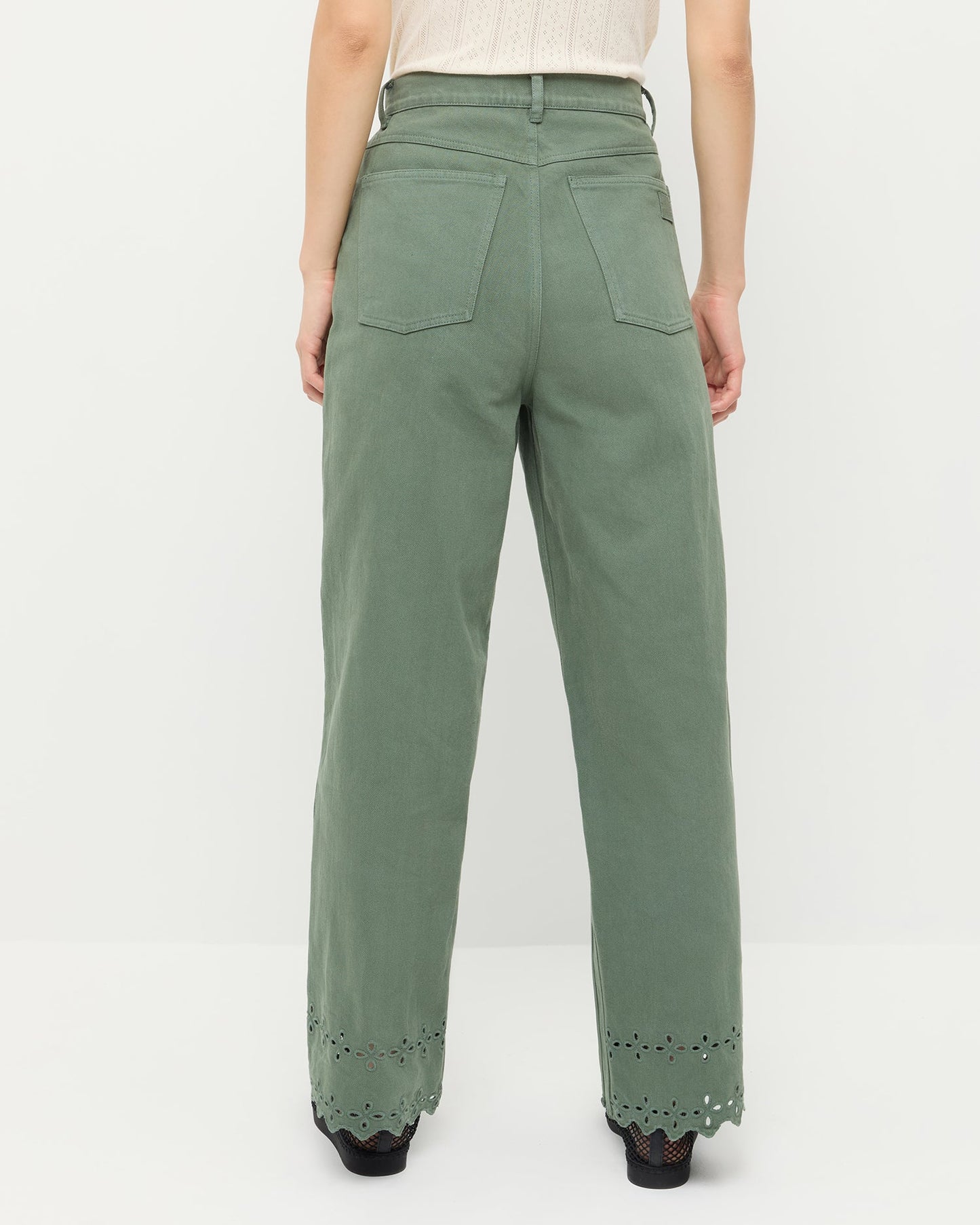 Demi Embroidered Pant