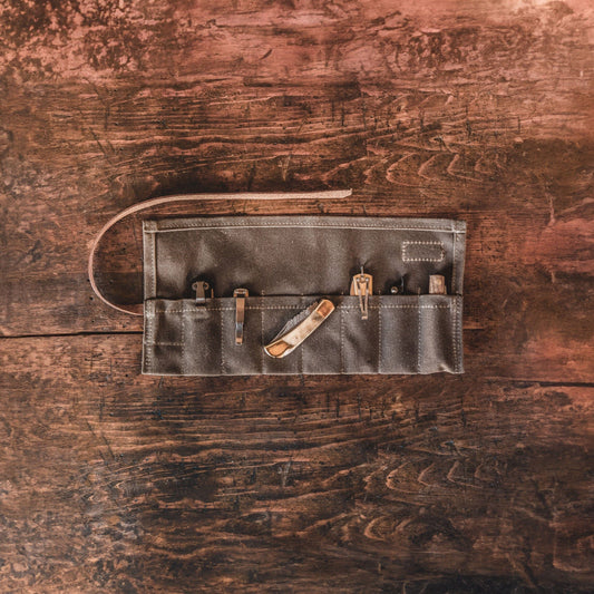 Knife Roll - Field Tan