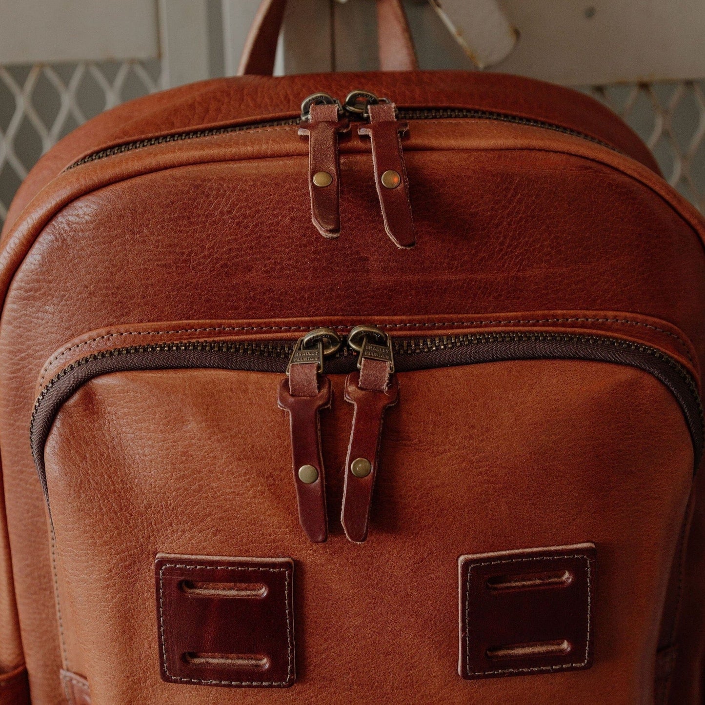 Leather Rover Backpack - Walnut