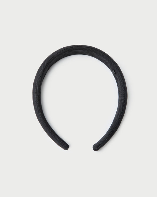 Marina Black Puffy Headband
