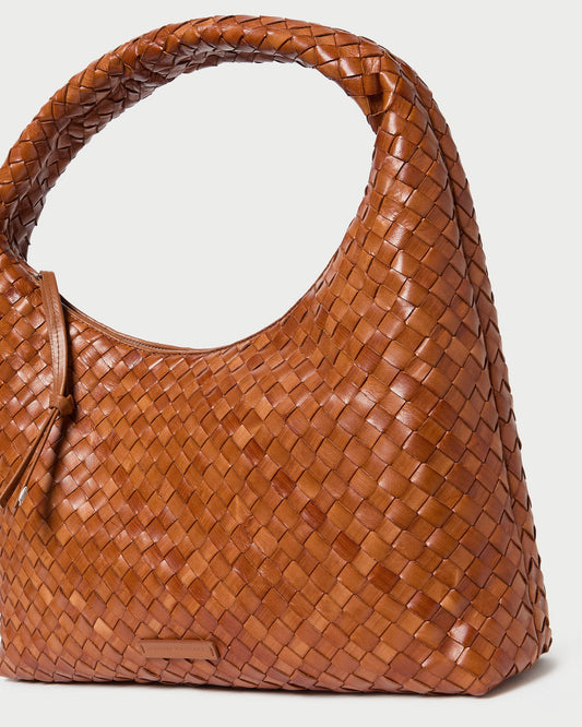 Willow Timber Woven Hobo Bag