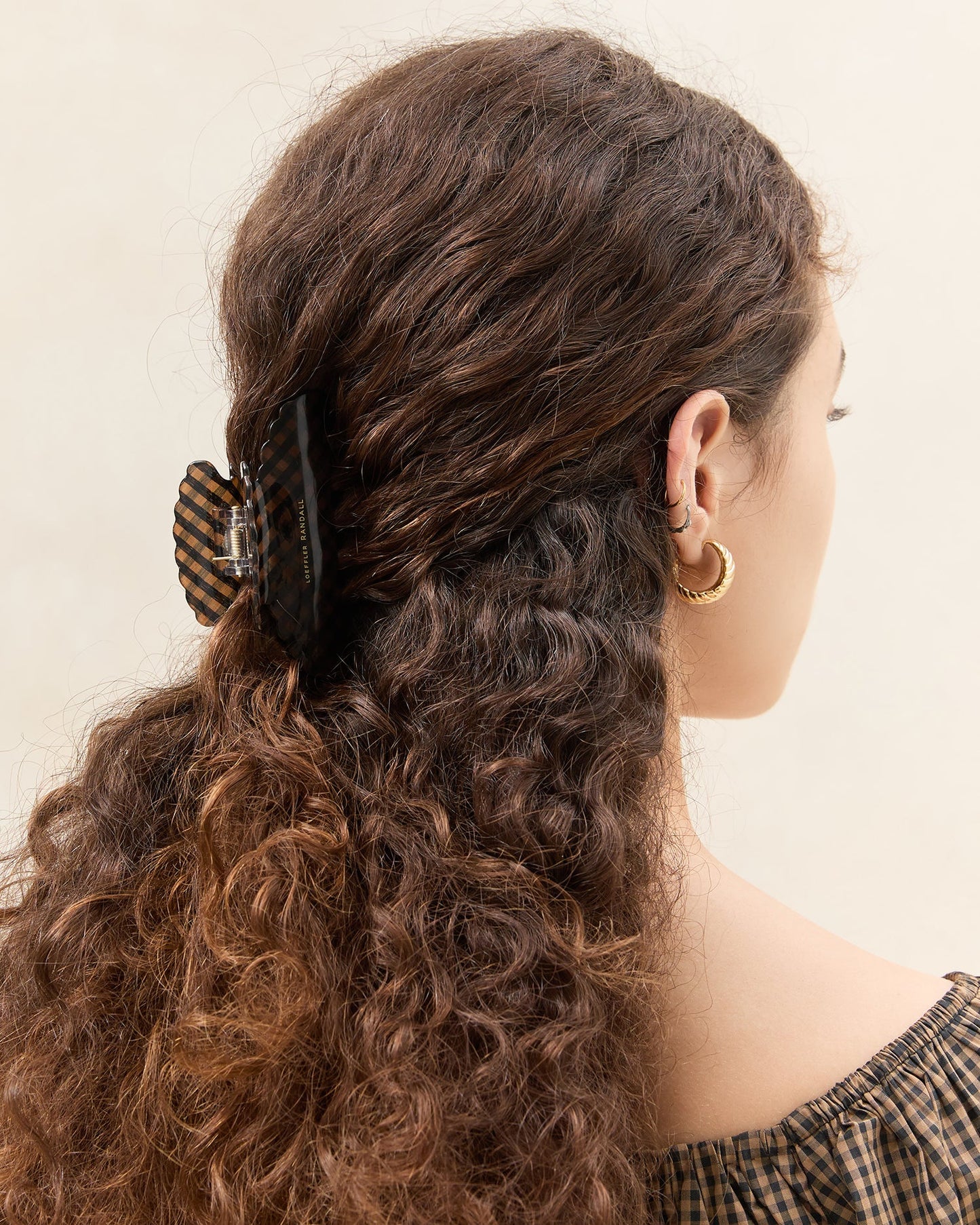 Yuri Brown/Black Hair Clip Set
